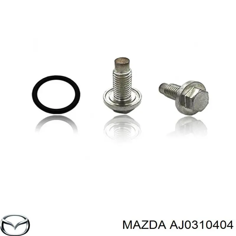 AJ0310404 Mazda пробка піддона двигуна