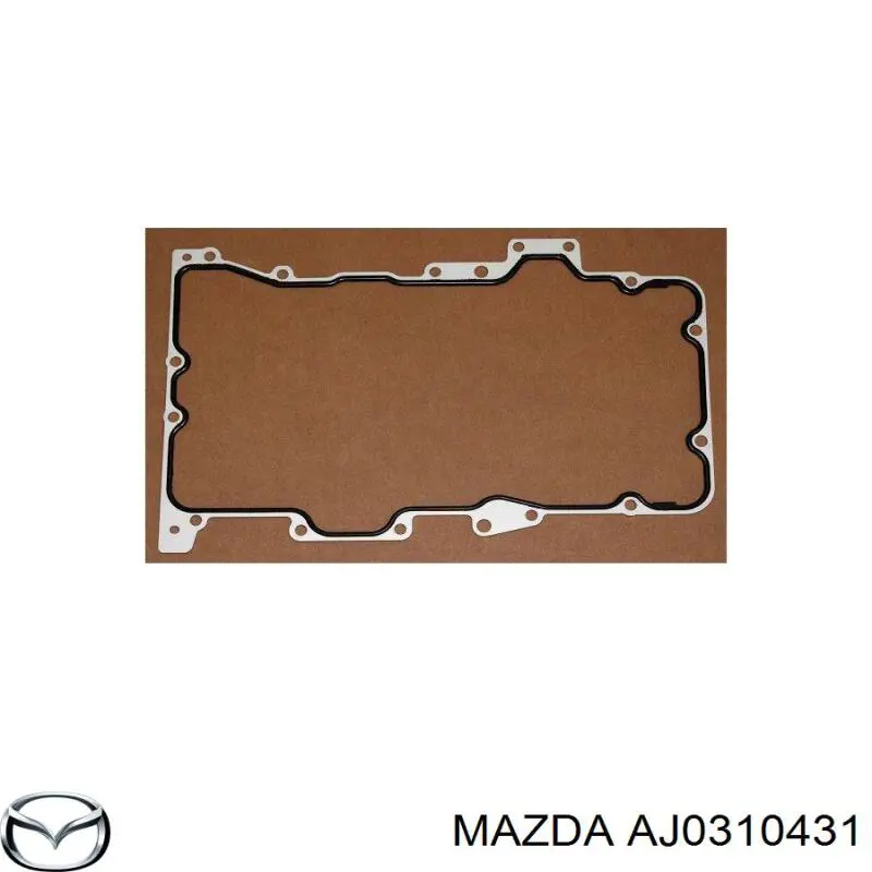 Прокладка піддону картера двигуна Mazda AJ0310431 ціна, від 135.67 USD