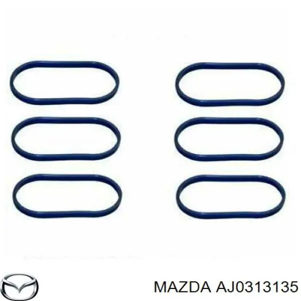 IN005740B00 NIPPON MOTORS Прокладка впускного колектора, верхня