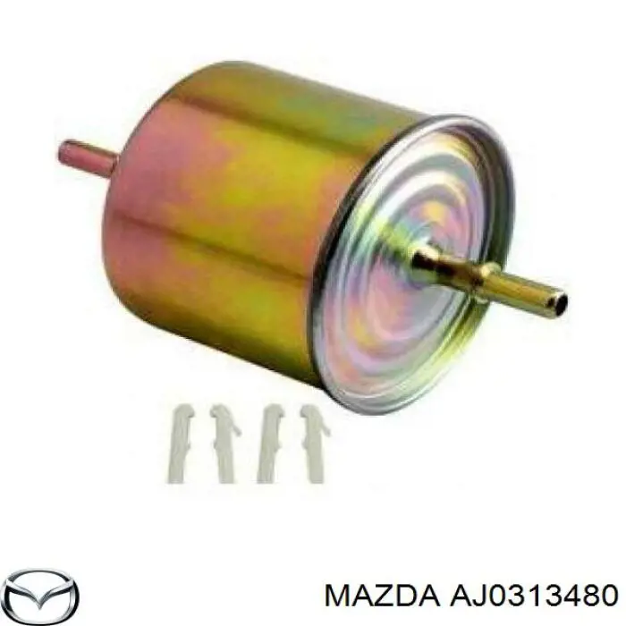 Купити AJ0313480 Mazda Фільтр-відстійник палива грубої очистки