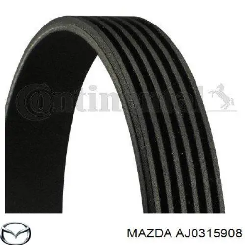 Купити AJ0315908 Mazda Ремінь генератора