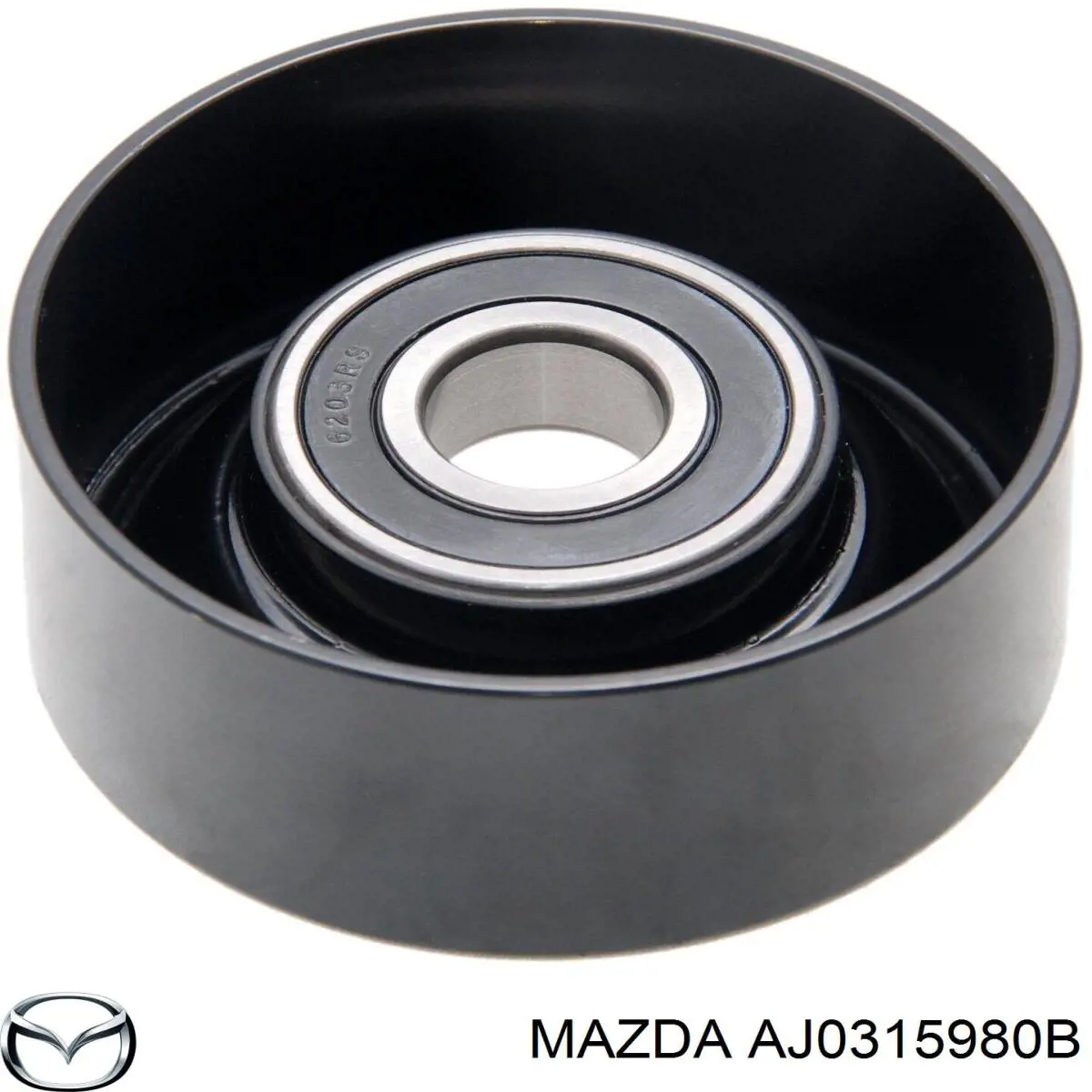Купити AJ0315980B Mazda Натягувач приводного ременя