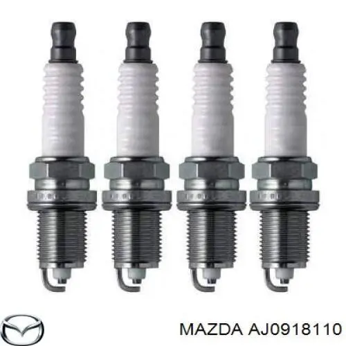 Свічки запалювання AJ0918110 Mazda