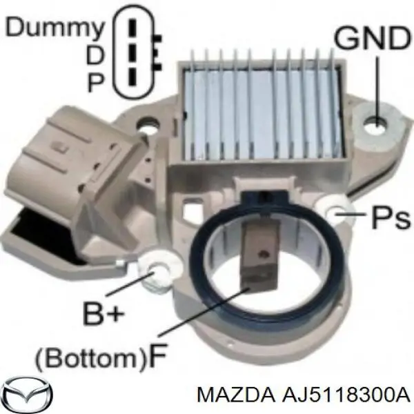 Купити AJ5118300 Mazda Генератор