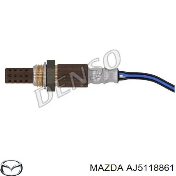 AJ5118861 Mazda лямбдазонд, датчик кисню до каталізатора