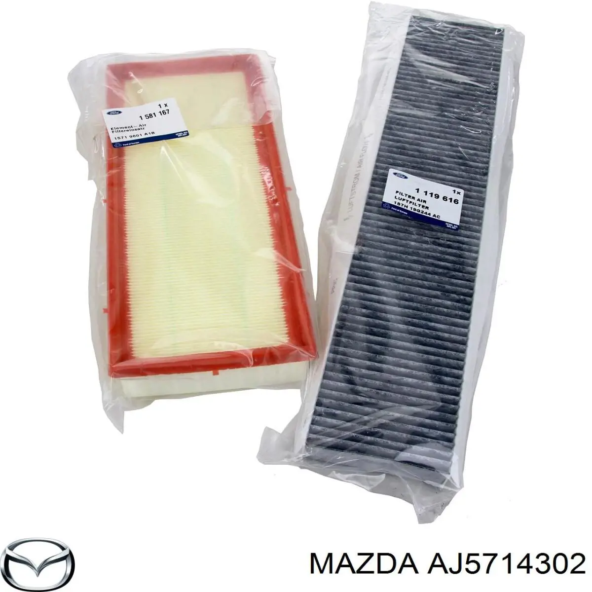 Купити AJ5714302 Mazda Фільтр очищення масла відцентровий
