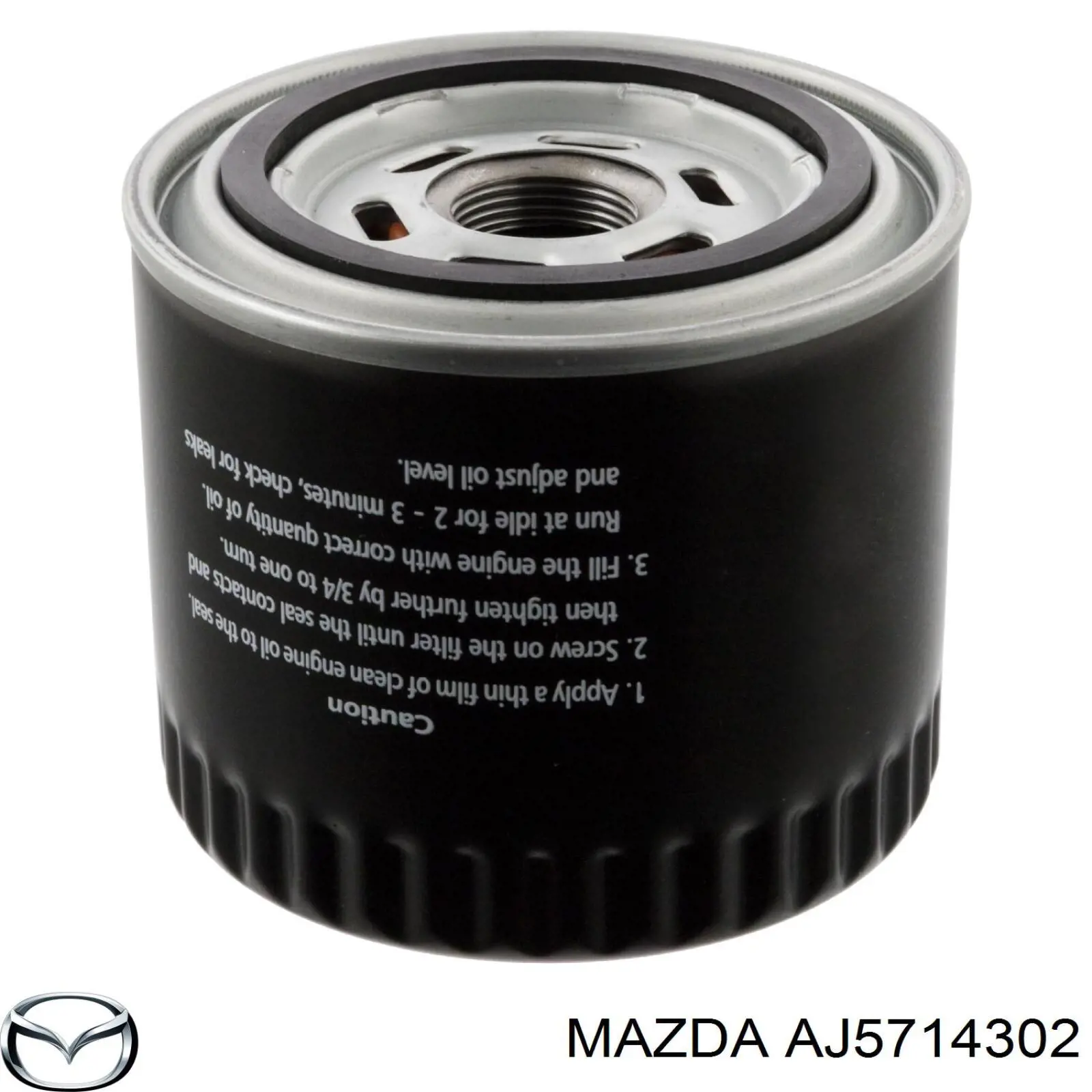 Масляний фільтр двигуна Mazda AJ5714302 ціна, від 6.31 USD