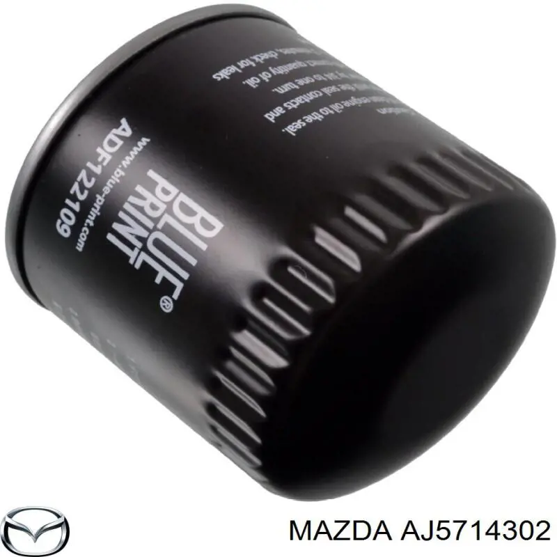 AJ5714302 Mazda фільтр масляний