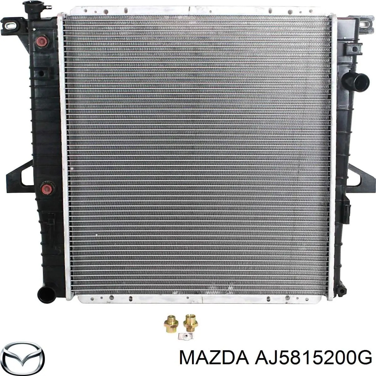 AJ5815200G Mazda радіатор охолодження двигуна