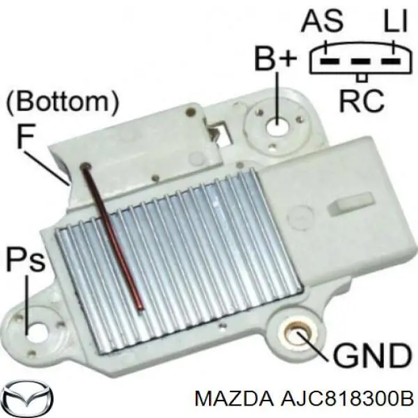 AJC818300B Mazda генератор