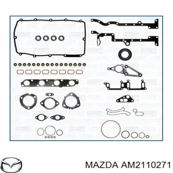 AM2110271 Mazda Прокладка під головку