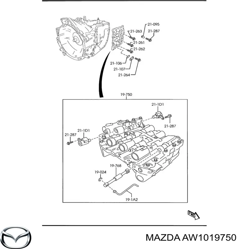 AW1019750 Mazda 