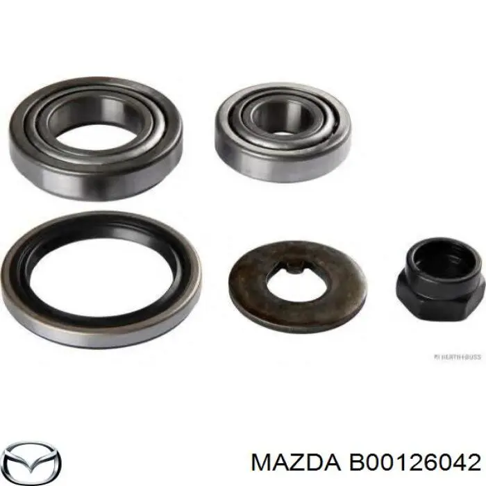 Гайка маточини задньої Mazda B00126042 ціна, від 1.83 USD