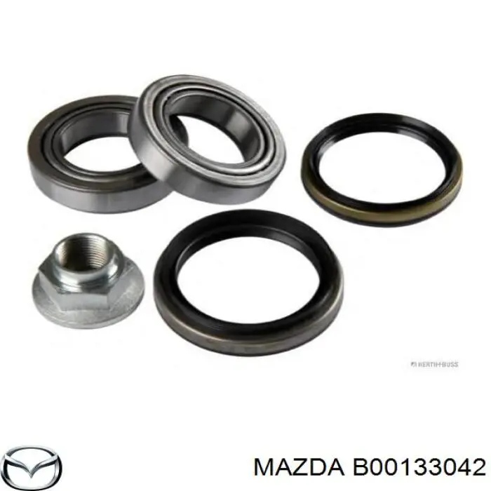B00133042 Mazda Гайка піввісі передньої