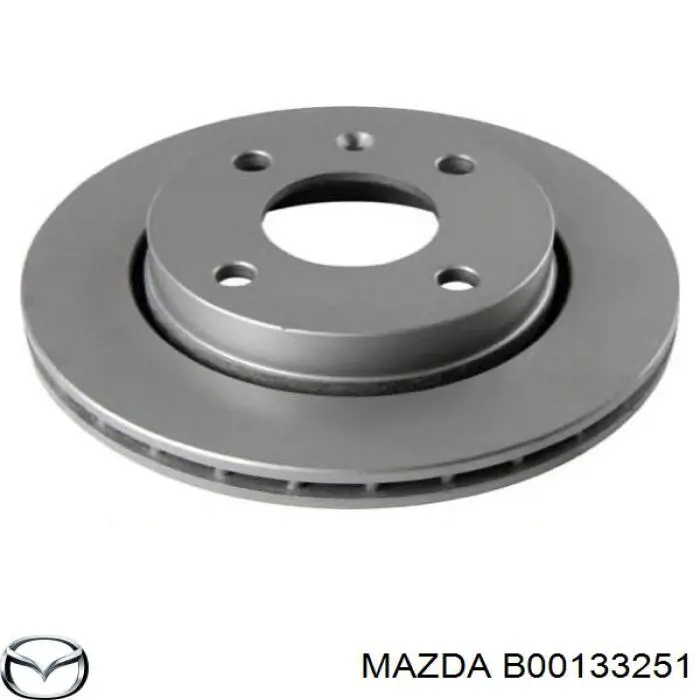 B00133251 Mazda Гальмо дискове переднє