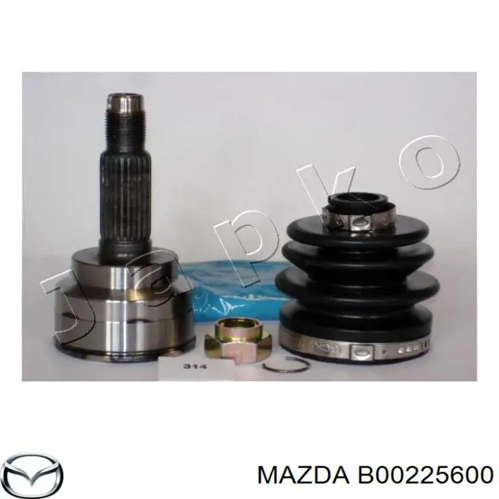 ШРУС зовнішній передній B00225600 Mazda