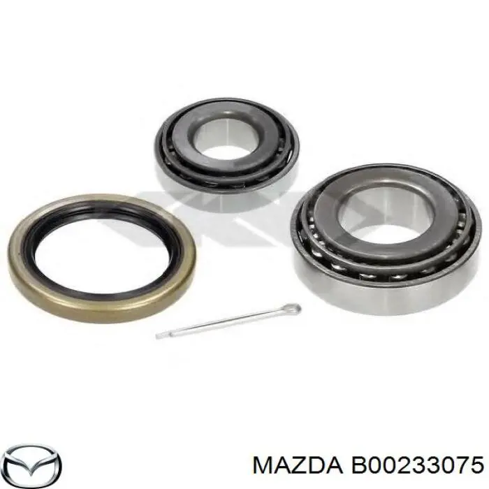 B00233075 Mazda Підшипник маточини задньої, зовнішній