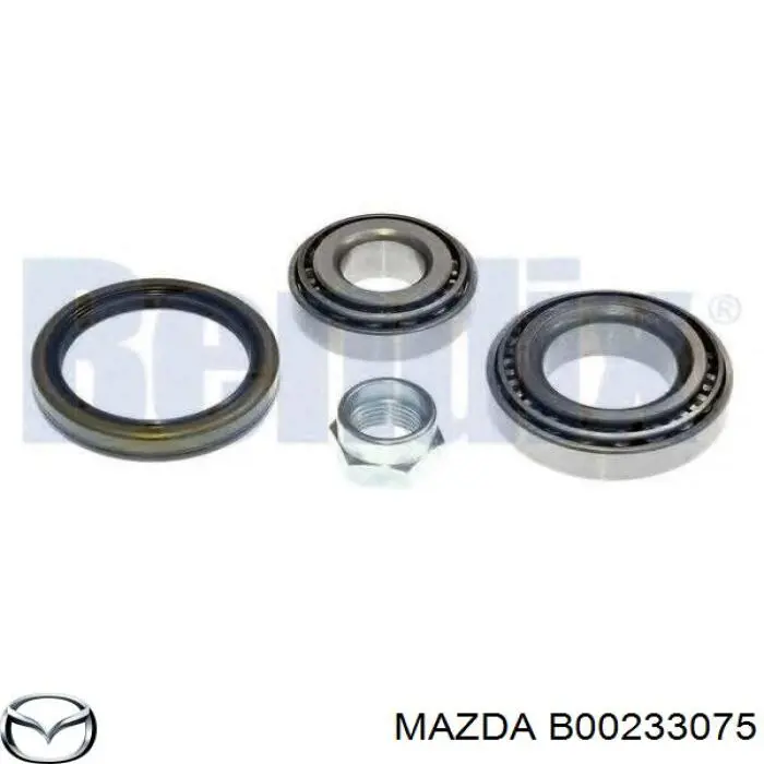 Підшипник задньої маточини зовнішній Mazda B00233075 ціна, від 5.12 USD