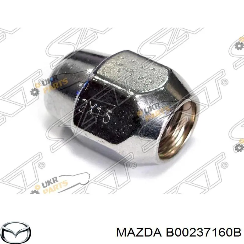 Колісні гайки B00237160B Mazda