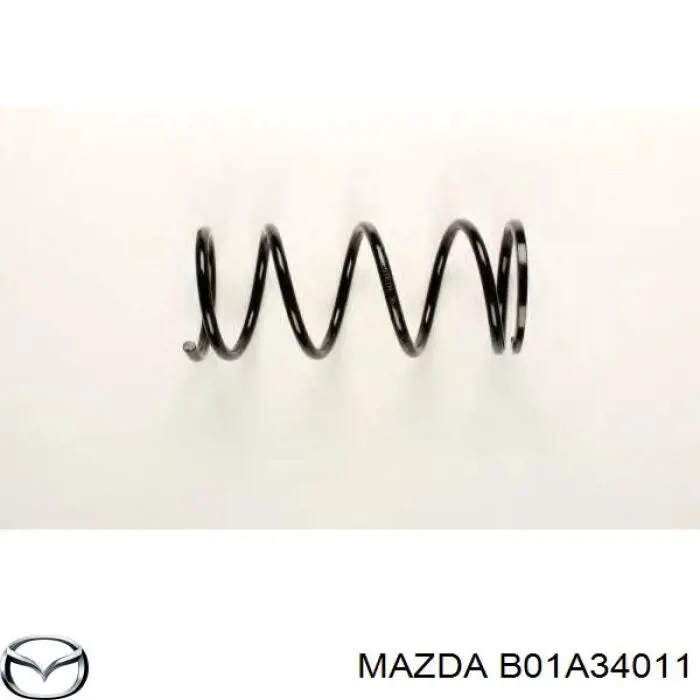 B01A34011 Mazda пружина передня
