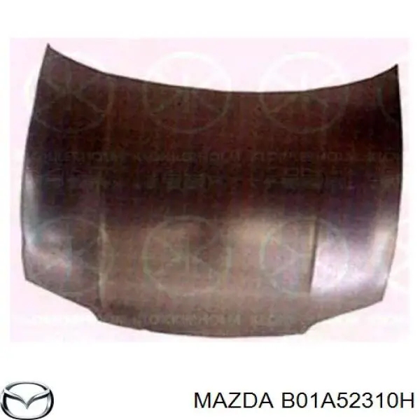 Капот Mazda B01A52310H ціна, від 247.31 USD