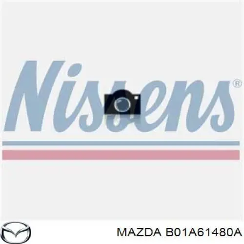 Конденсатор кондиціонера Mazda B01A61480A ціна, від 73.67 USD