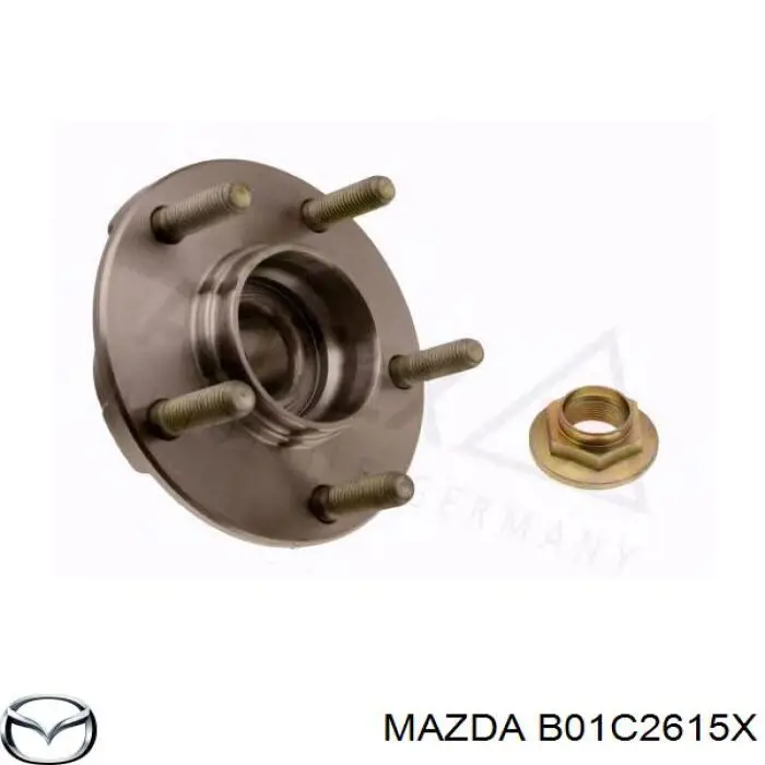Купити B01C2615X Mazda Підшипник ступиці колеса