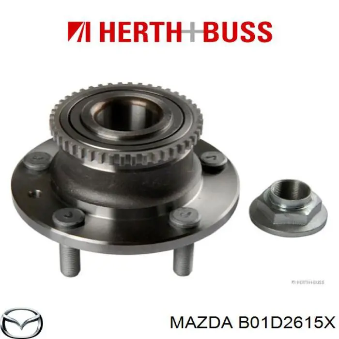 Купити B01D2615X Mazda Підшипник ступиці колеса