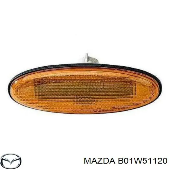 Купити B01W51120 Mazda Повторювач повороту на крилі