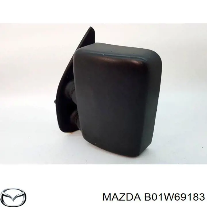 Дзеркальний елемент лівого дзеркала заднього виду Mazda B01W69183 ціна, від 5.67 USD