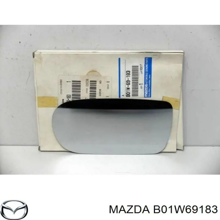 Дзеркальний елемент дзеркала заднього виду, лівого Mazda 323 F 5 (BA) (Мазда 323)