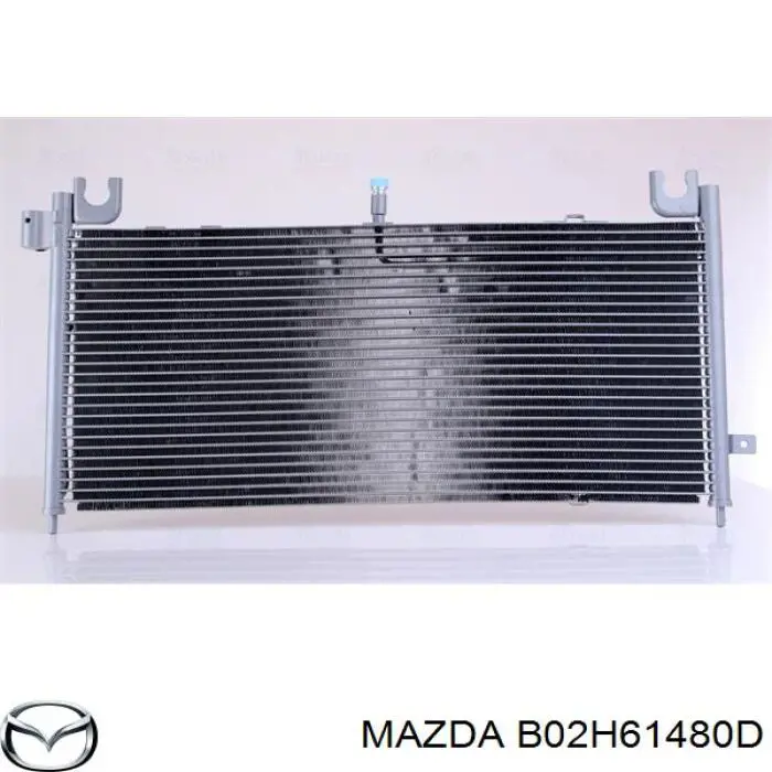 Радіатор кондиціонера B02H61480D Mazda