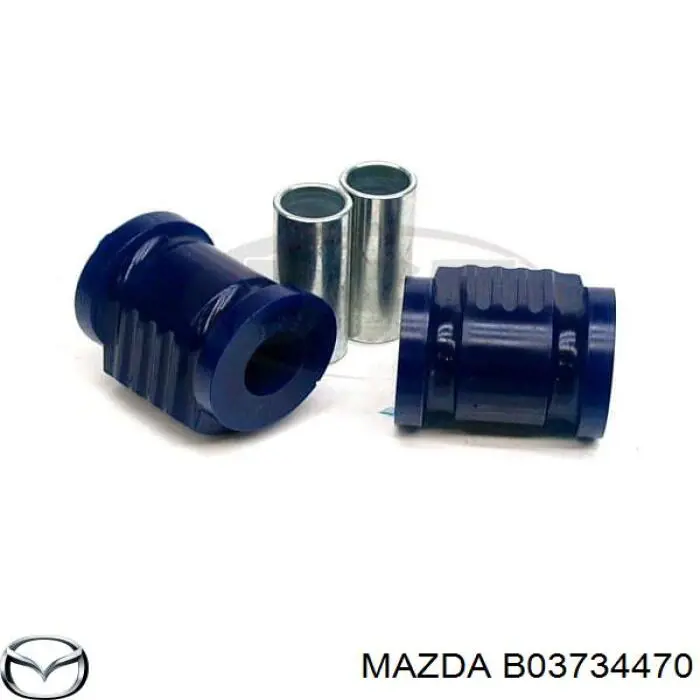 B03734470 Mazda Сайлентблок переднього нижнього важеля
