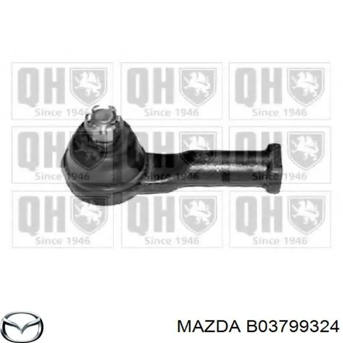 B03799324 Mazda Зовнішній наконечник рульової тяги