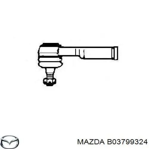 Наконечник рульовий Mazda B03799324 ціна, від 8.51 USD