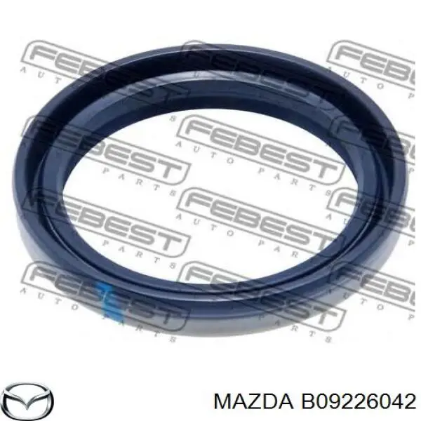 Гайка маточини задньої B09226042 Mazda