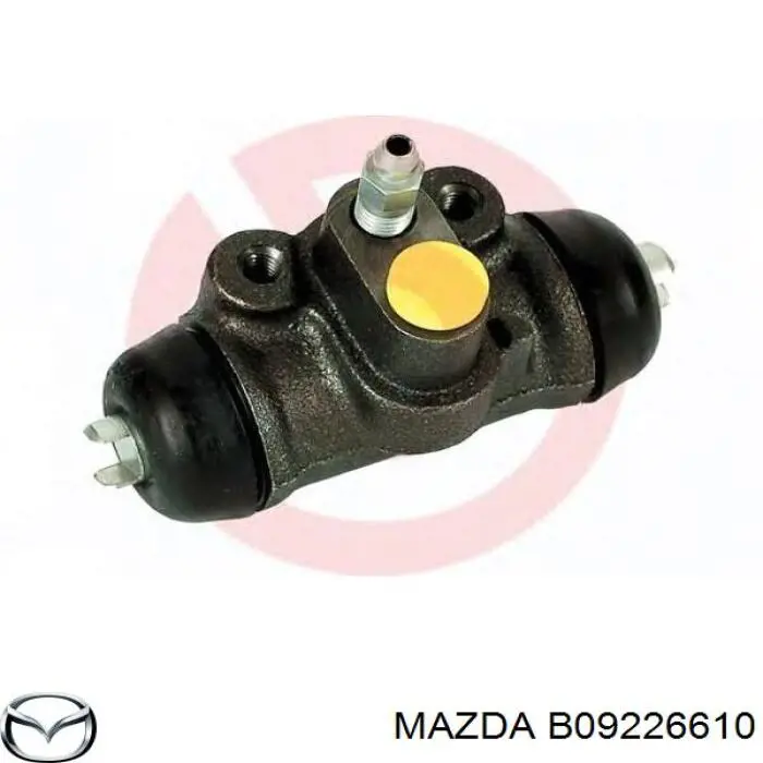Циліндр гальмівний колісний/робочий, задній Mazda B09226610 ціна, від 10.93 USD