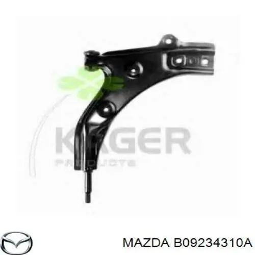 Важіль передньої підвіски нижній, правий Mazda B09234310A ціна, від 19.07 USD