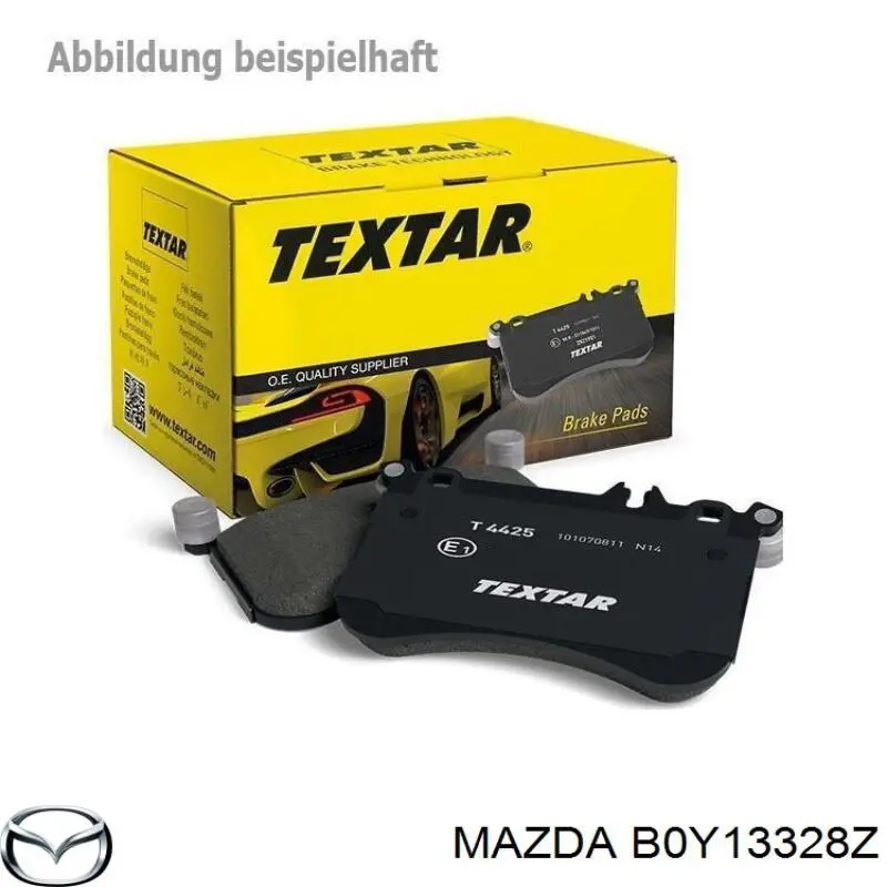 Гальмівні колодки Mazda B0Y13328Z ціна, від 10.79 USD