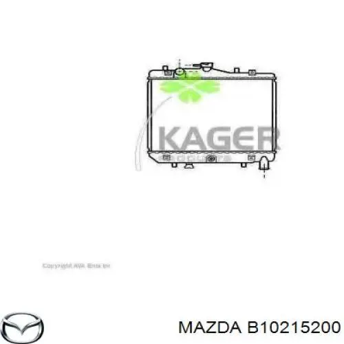 Купити B10215200 Mazda Радіатор двигуна