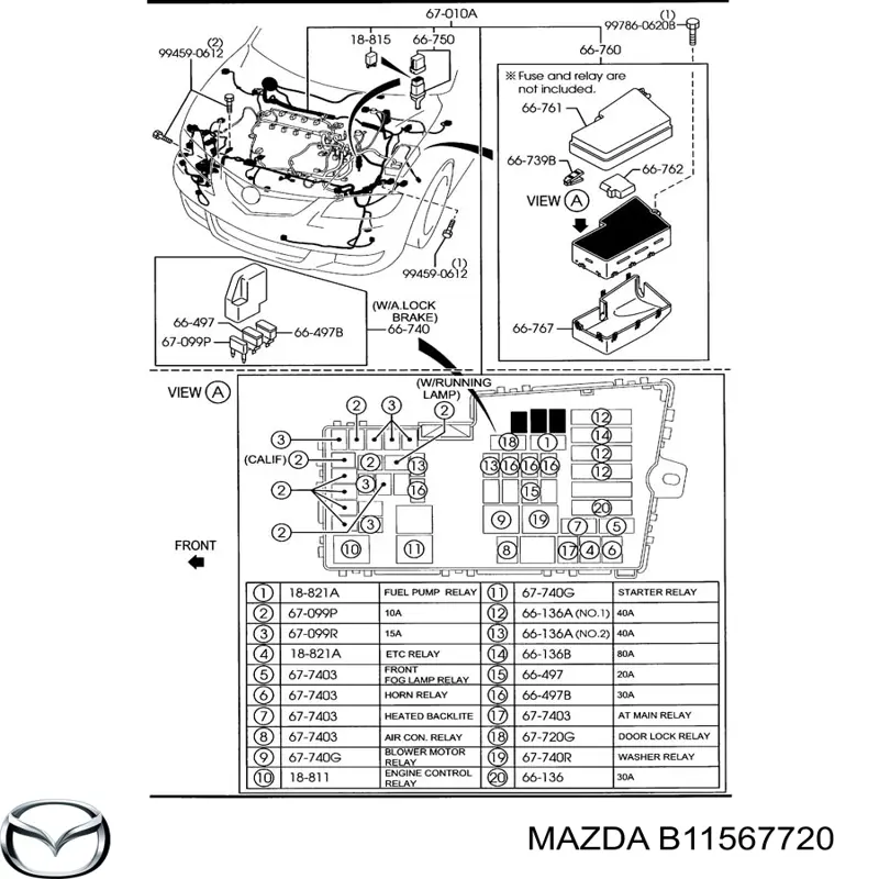 B11567720 Mazda 