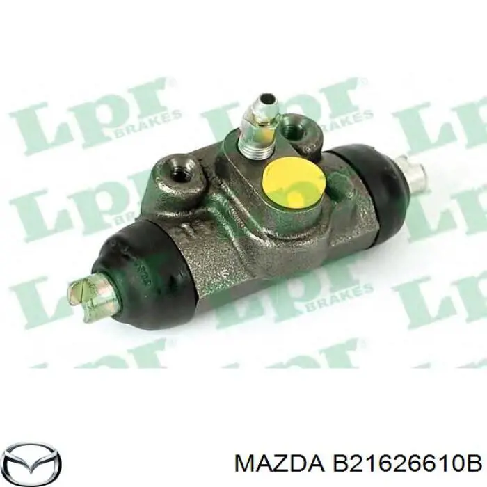 Циліндр гальмівний колісний/робітник, задній B21626610B Mazda