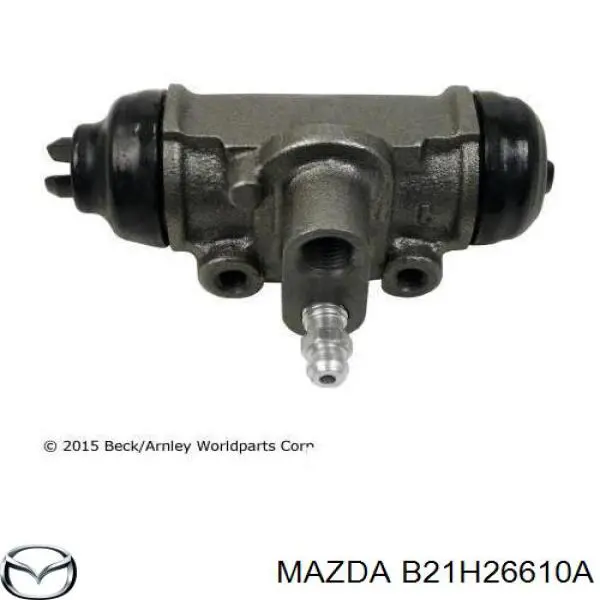 Циліндр гальмівний колісний/робітник, задній Mazda B21H26610A