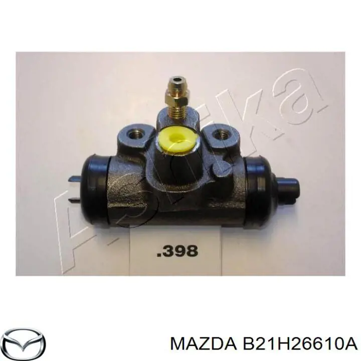 Купити B21H26610A Mazda Циліндр гальмівний колісний/робітник, задній