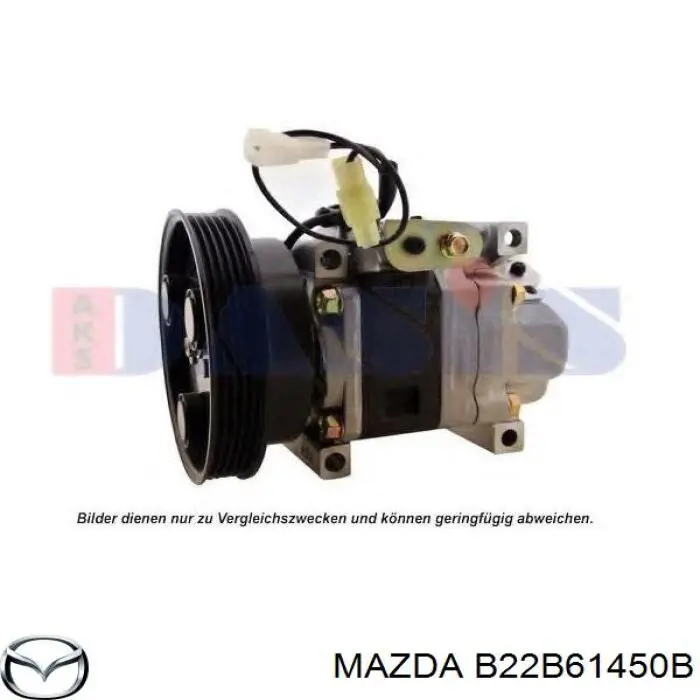 B22B61450B Mazda компресор кондиціонера