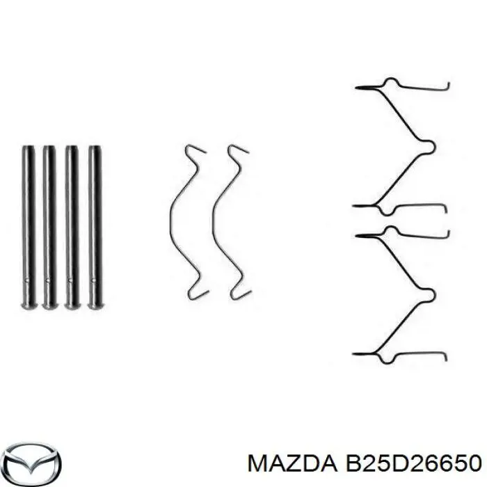 Mazda B25D26650 ціна, від 15.57 USD