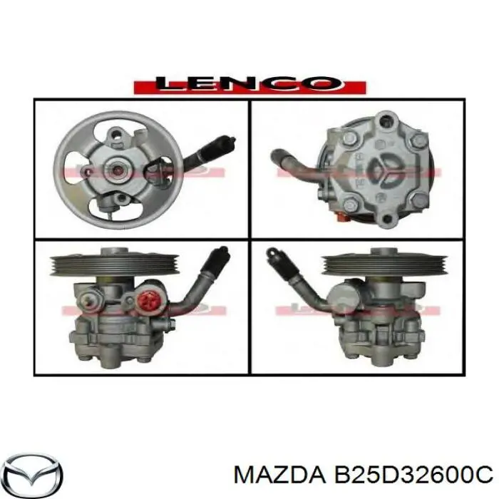 Насос гідропідсилювача керма Ford 3405917