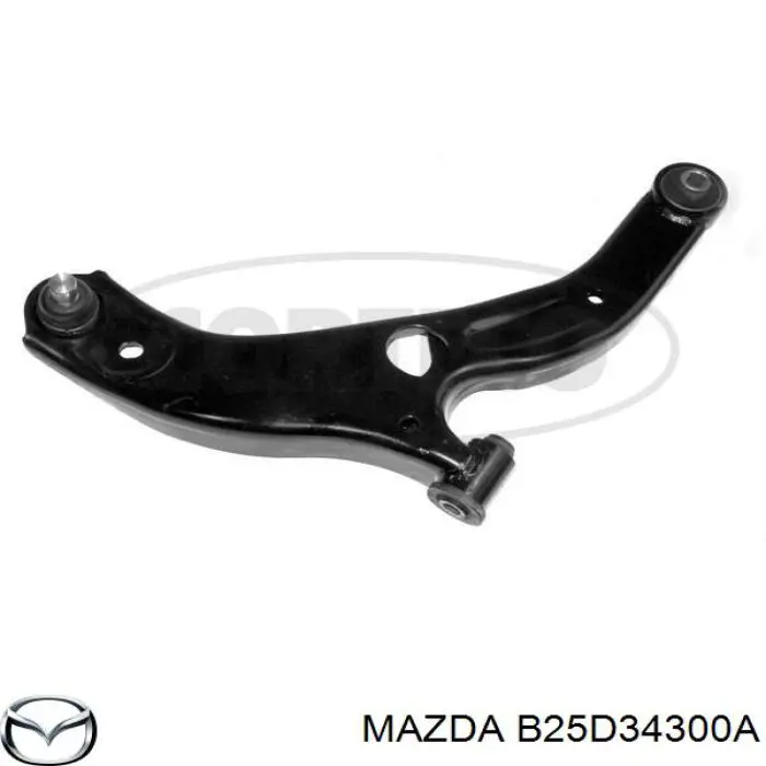 Купити B25D34300A Mazda Важіль передньої підвіски нижній, правий