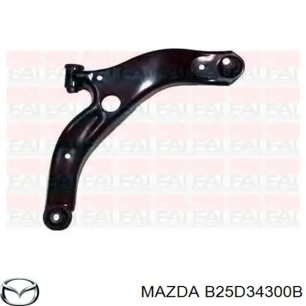 Важіль передньої підвіски нижній, правий Mazda B25D34300B ціна, від 43.24 USD