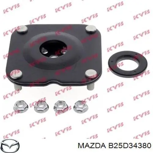 Опора стійки амортизатора переднього Mazda B25D34380 ціна, від 15.89 USD